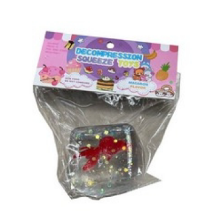 Obrázek z Kostka mačkací s rybou 5cm 